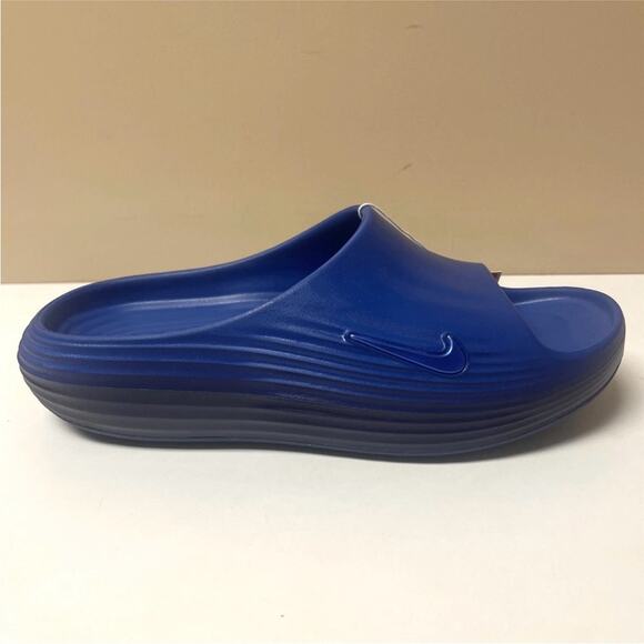 Nike ReactX Rejuven8 Slide Hyper Royal (HV4479-401) men’s size 10 - Picture 1 of 3
